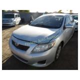 2010 Toyota Corolla 1NXBU4EE7AZ343662 Silver