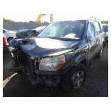 2006 Honda Pilot 5FNYF28666B047839 Gray