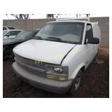 2001 Chevrolet Astro Van 1GCDM19W21B145033 White