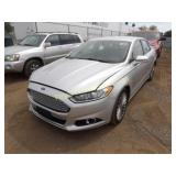 2014 Ford Fusion 3FA6P0K92ER168429 Silver