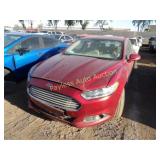 2015 Ford Fusion 3FA6P0PU9FR226003 Red