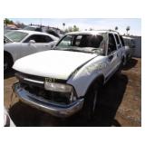 1999 Chevrolet Blazer 1GNCS13W1X2230794 White