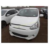 2014 Mitsubishi Mirage ML32A4HJ3EH006333 White