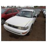 1995 Toyota Corolla 1NXAE04B0SZ241419 White