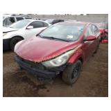 2016 Hyundai Elantra 5NPDH4AE2GH739685 Red