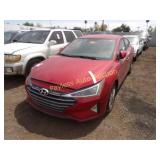 2019 Hyundai Elantra 5NPD84LF8KH474365 Red