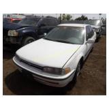 1993 Honda Accord 1HGCB765XPA006624 White