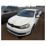 2010 Volkswagen Golf WVWBA7AJ7AW380216 White