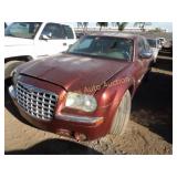 2007 Chrysler 300C 2C3KA63H07H806344 Red