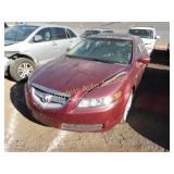2006 Acura TLX 19UUA662X6A010324 Red