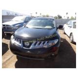 2010 Nissan Murano JN8AZ1MU2AW012943 Black