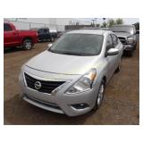 2019 Nissan Versa 3N1CN7AP7KL820944 Silver