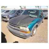 1995 Chevrolet S-10 1GCCS19Z4S8164922 Green