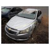 2012 Chevrolet Cruze 1G1PC5SH9C7119644 Silver