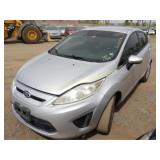 2012 Ford Fiesta 3FADP4EJ7CM216750 Silver