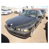 2001 BMW 530i WBADT63481CF09120 Black