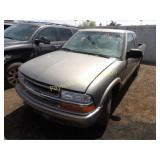 2001 Chevrolet S-10 1GCCS19W818222731 Tan