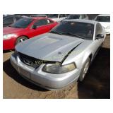 2001 Ford Mustang 1FAFP40471F115800 Silver