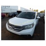 2013 Honda CR-V 5J6RM3H72DL022644 White