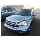 2010 Honda CR-V 5J6RE3H73AL032964 Blue