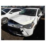 2017 Toyota Yaris ia 3MYDLBYV9HY187147 White