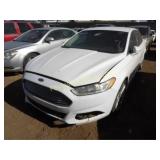 2013 Ford Fusion 3FA6P0H90DR202714 White
