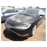 2015 Chrysler 200 1C3CCCAB6FN674546 Black