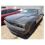 2012 Dodge Challenger 2C3CDYAG4CH173973 Black