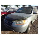 2008 Hyundai Santa Fe 5NMSG13D18H208814 Silver
