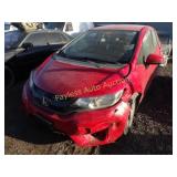 2015 Honda Fit 3HGGK5H53FM726528 Red