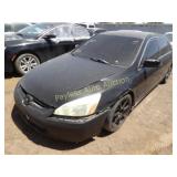 2004 Honda Accord 1HGCM56364A022702 Black