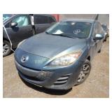 2010 Mazda Mazda3 JM1BL1SG2A1135685 Blue