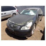 2008 Infiniti G35 JNKBV61E98M228363 Black