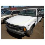 1996 Chevrolet S-10 1GCCS14X6TK157755 White