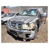 2004 Nissan Titan 1N6AA07A24N555750 Gray