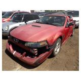 2000 Ford Mustang 1FAFP45X5YF198382 Red