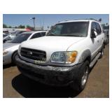 2003 Toyota Sequoia 5TDZT34A73S167430 White