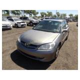2005 Honda Civic JHMES267X5S000047 Grey