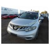 2012 Nissan Murano JN8AZ1MW5CW212655 Silver