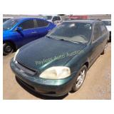 2000 Honda Civic 2HGEJ6615YH569246 Green