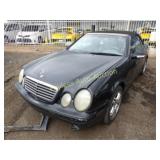 2003 Mercedes CLK-430 WDBLK70G83T132969 Black