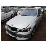 2007 BMW 328i WBAVC53557FZ76782 Silver