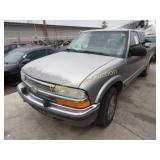 1998 Chevrolet S-10 1GCDT19X5W8132938 Gray
