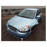 2011 Hyundai Accent KMHCN4AC9BU600599 Blue