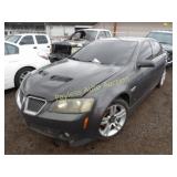 2008 Pontiac G8 6G2ER57748L138802 Gray