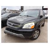 2003 Honda Pilot 2HKYF18593H557732 Black