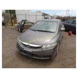 2010 Honda Civic 19XFA1F56AE063127 Gray