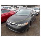2007 Honda Civic JHMFA16577S000199 Black