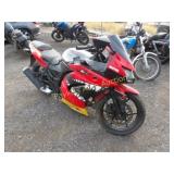 2012 Kawasaki Ninja 250R JKAEXMJ1XCDAA0240 Red