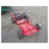UNK Homemade Go Cart none Red